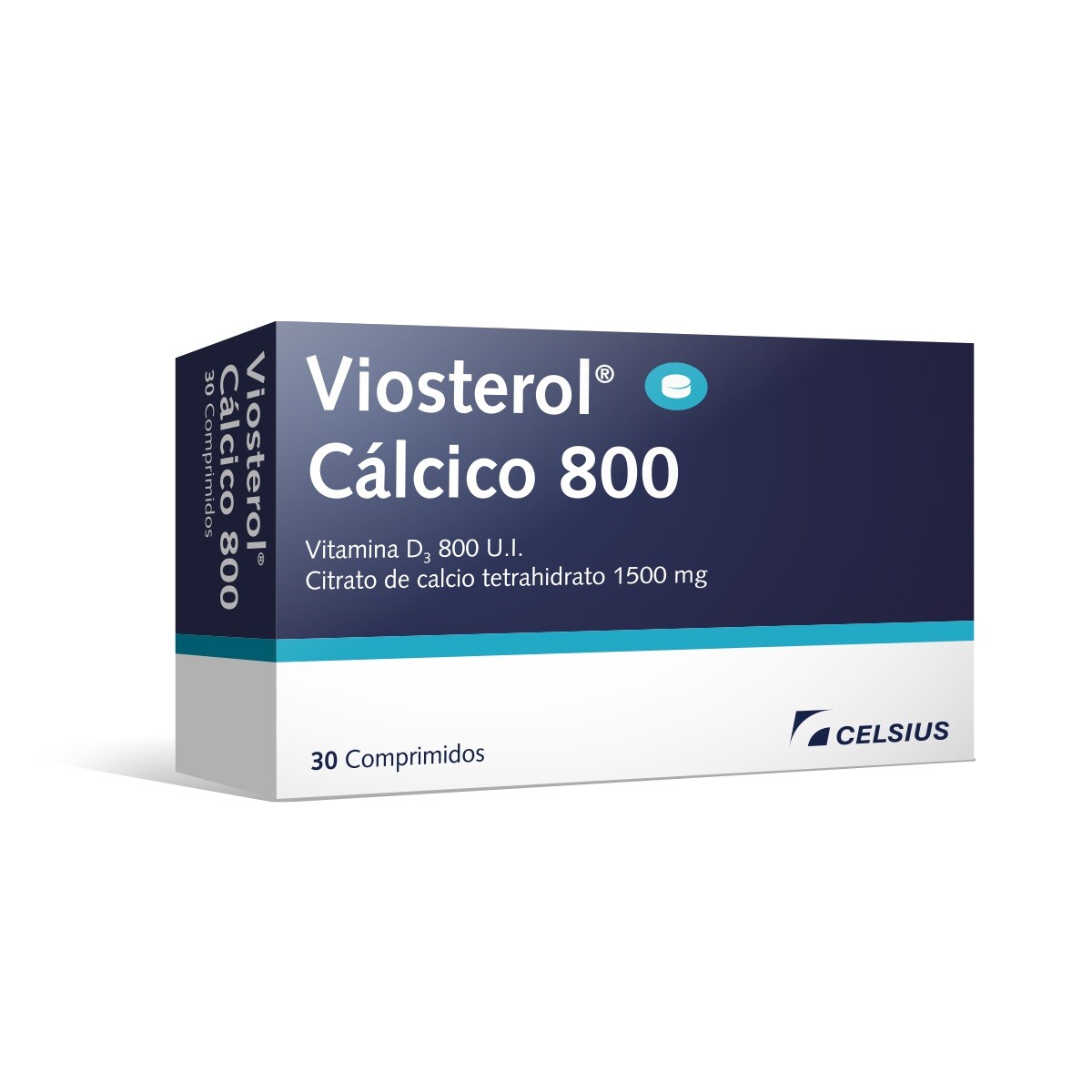 Viosterol Calcio 800. 30 Comp. 