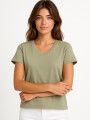 Remera Blumme Verde Grisaceo