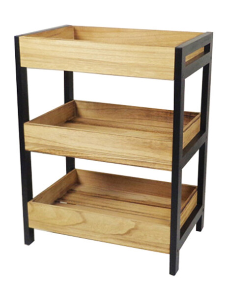 Estantería de madera Selecta con 3 estantes Estantería de madera Selecta con 3 estantes