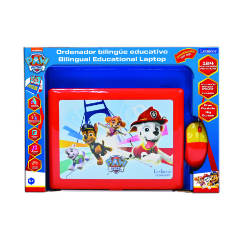 Computadora Educativa Bilingüe Digital Lexibook Paw Patrol