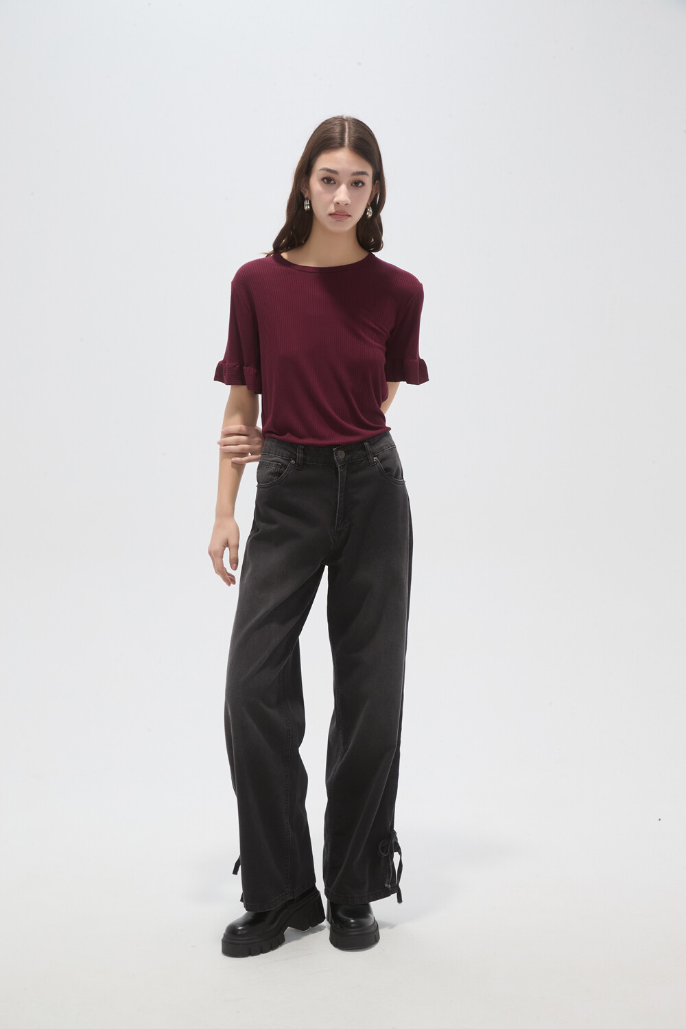 Pantalon Miora Gris Medio