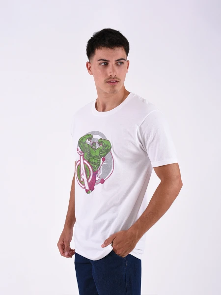 REMERA HULK BLANCO