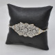 Pulsera Estilo Antiguo, En Oro 18K, Platino Y Brillantes Pulsera Estilo Antiguo, En Oro 18K, Platino Y Brillantes