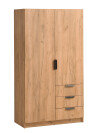 Armario JENSLEV 96x176 color roble Armario JENSLEV 96x176 color roble