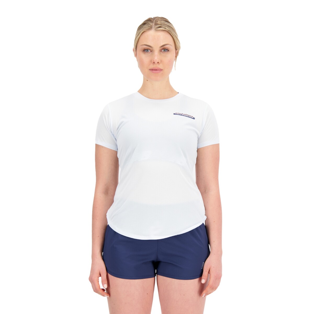 Remera New Balance de Dama - WT23224IB - BLUE 