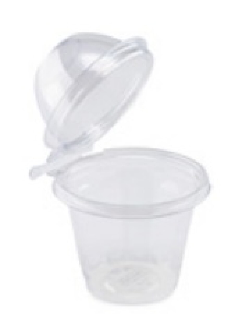 POTE PET CON LACRE TAPA DOMO ALTA 350ML ø 10,8 x 11,9 CM 