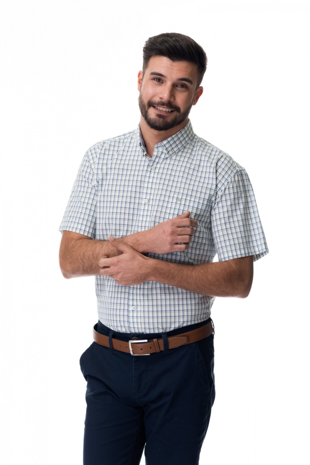 Camisa Cuadros Verde