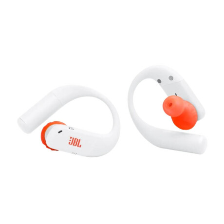 Auriculares JBL Endurance Peak 4 Blanco y Naranja