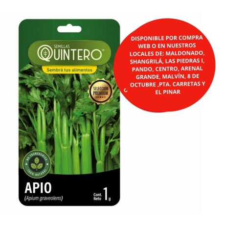 Semillas Apio x 1g