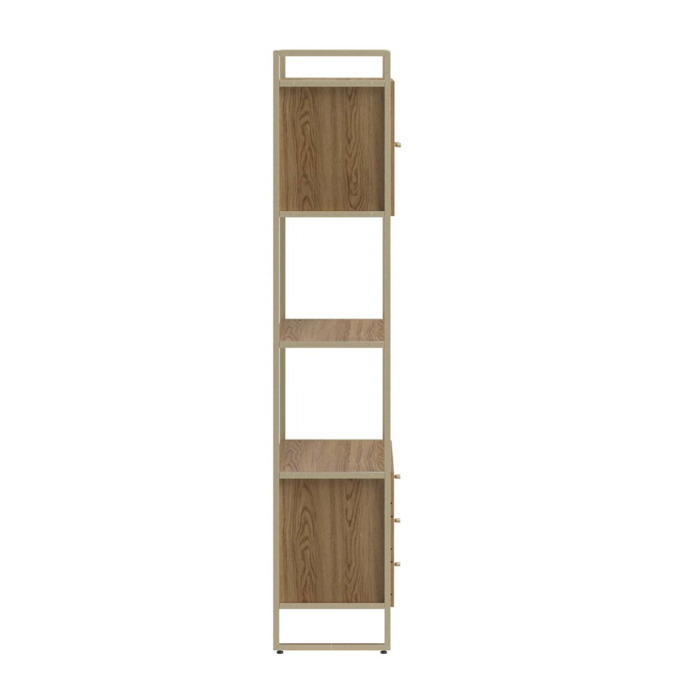 BIBLIOTECA MDF-Y-METAL VOSS