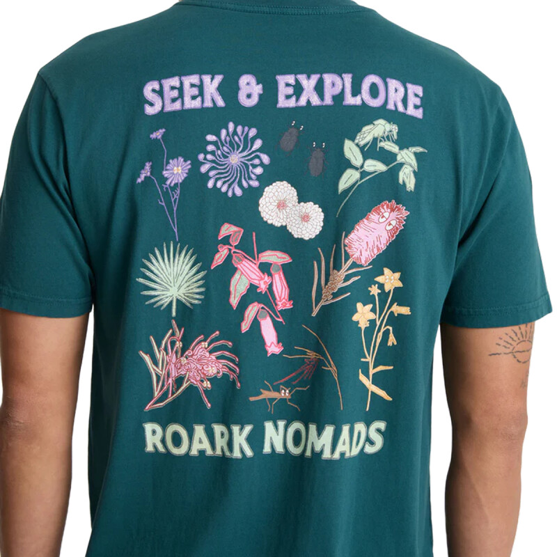 Remera Roark Seek & Explore - Verde Remera Roark Seek & Explore - Verde