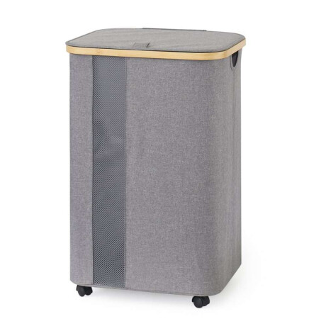 Cesto Organizador C/Tapa 405*33X65Cm Ex Tela Gris