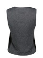 Musculosa Izelv Gris Melange Oscuro