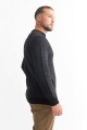 Sweater melange NEGRO