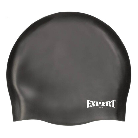 Gorra 100% Silicona Natación Piscina Niños Y Adultos Negro