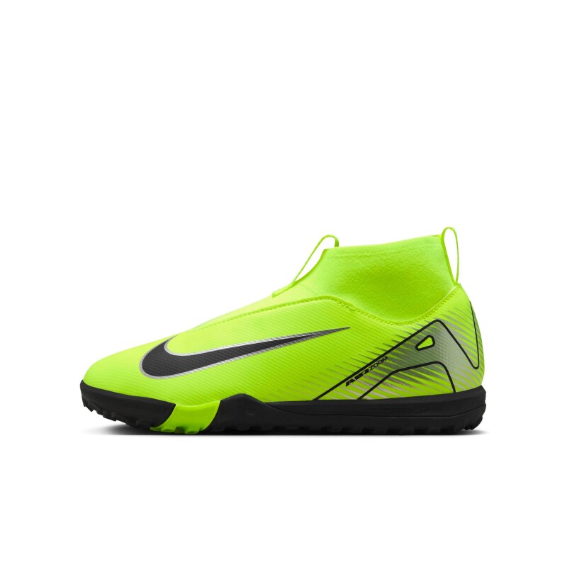 Tacos Nike Jr Mercurial Superfly 10 Academy de Niños Amarillo
