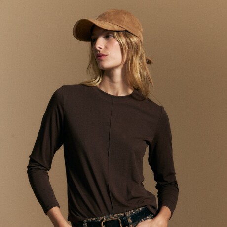 REMERA LAMOTE Visón