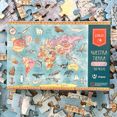 PUZZLE NUESTRA TIERRA CARTON 120 PIEZAS