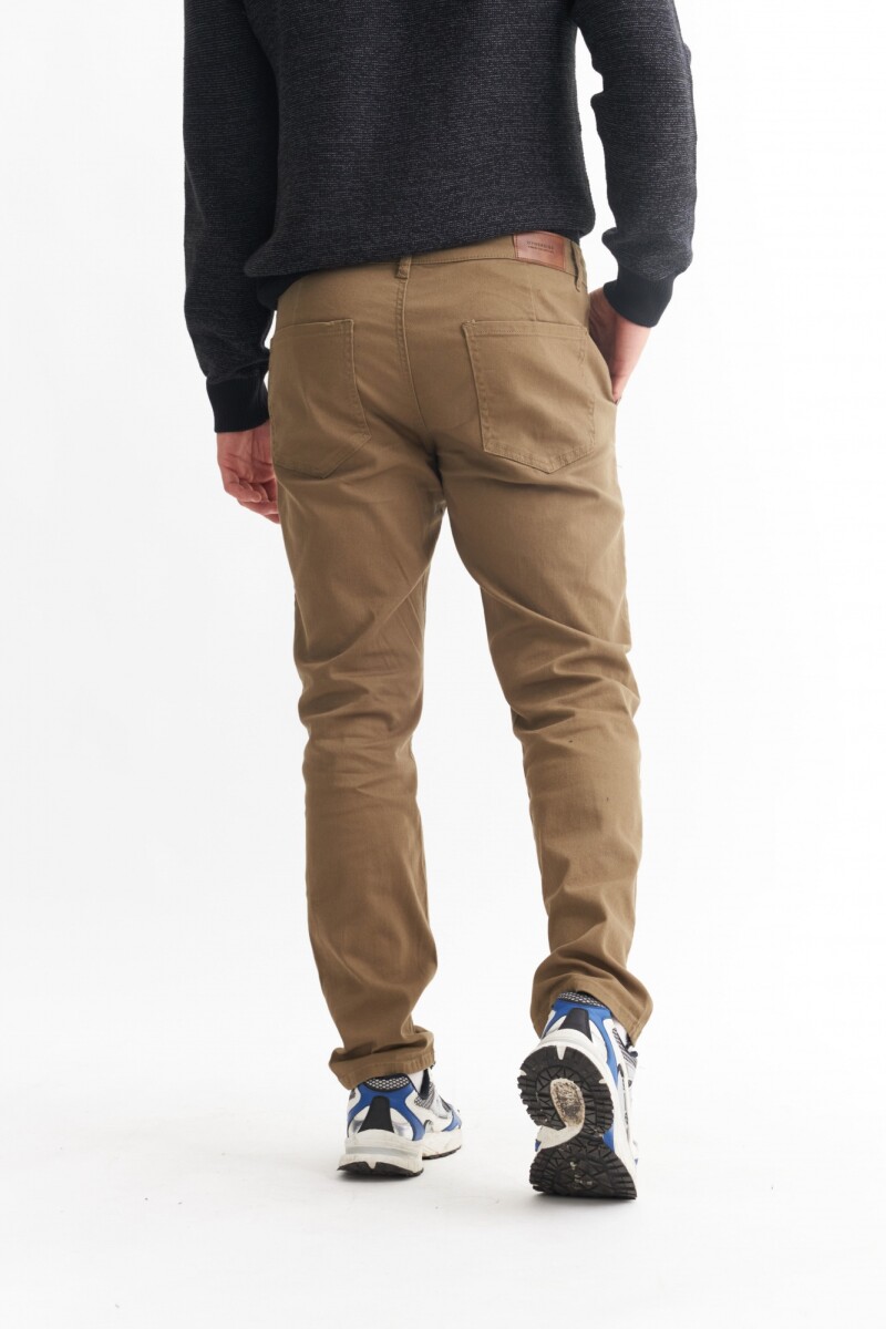 Pantalón recto VERDE OLIVA