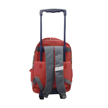 Mochila infantil 3D Cars con Carro Tafeta Grande 40 x 30 cm