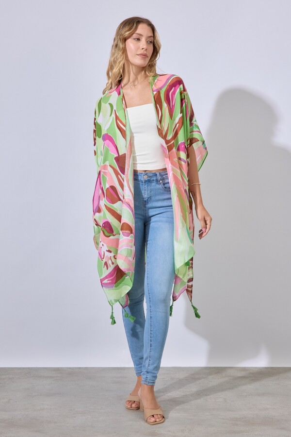 Kimono Spring MULTI/ROSA