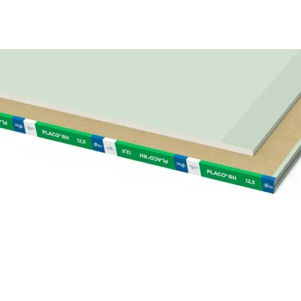 Placa de yeso 12.5mm antihumedad Placa de yeso 12.5mm antihumedad