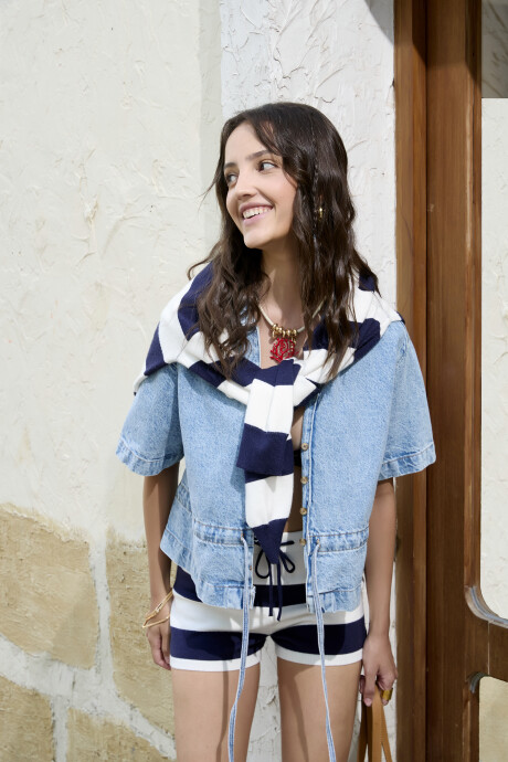 Blusa Larea Celeste