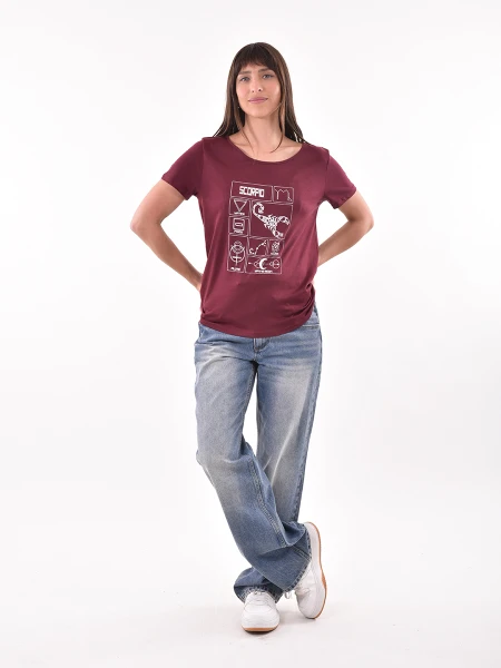 REMERA ESCORPIO ESTAMPADO 1