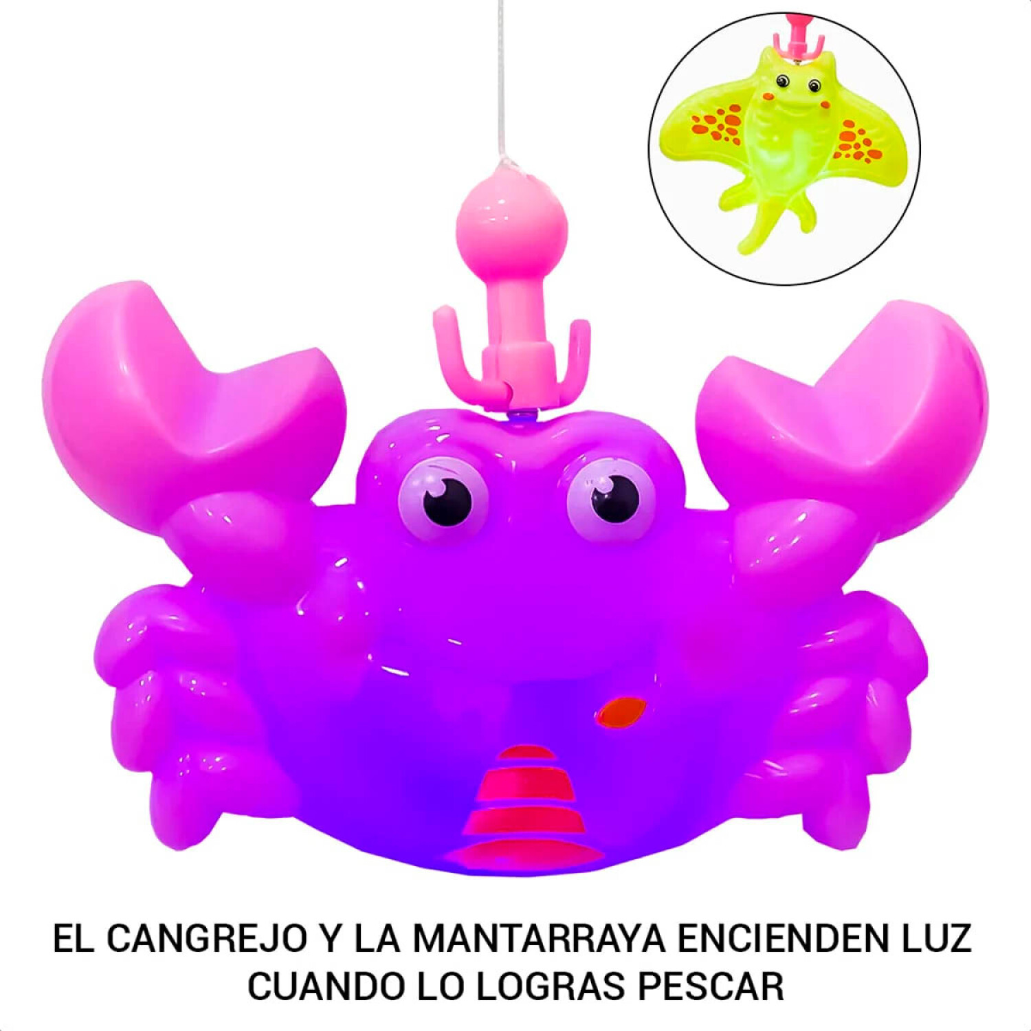 Juego De Pesca Magnético Para La Bañera, Con Caña, Red Y 5 Juguetes Flotantes, Ideal Para Niños De 1 A 5 Años