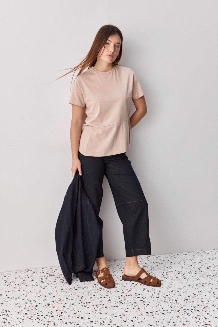 REMERA CASENTINO Beige