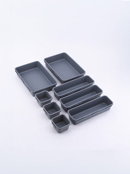 SET ORGANIZADOR GRIS