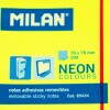 BLOCK ADHESIVO MILAN 76X76 MM COLOR AMARILLO NEON X 100 UNIDADES BLOCK ADHESIVO MILAN 76X76 MM COLOR AMARILLO NEON X 100 UNIDADES