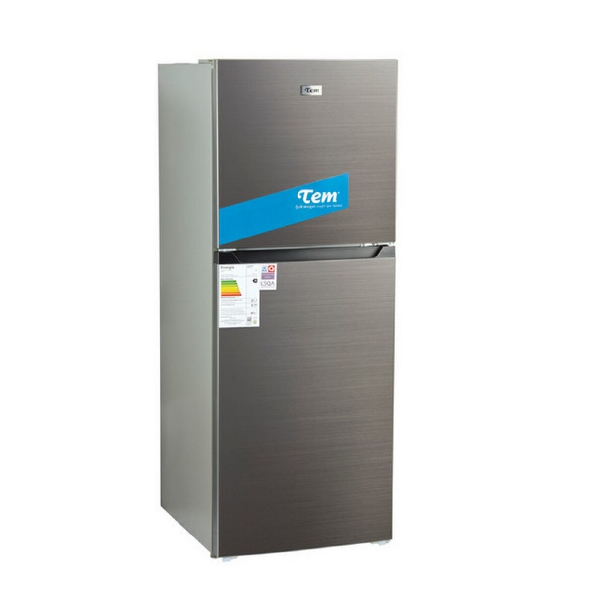 REFRIGERADOR TEM CON FREEZER 197 LTS. FRIO SECO INOX 