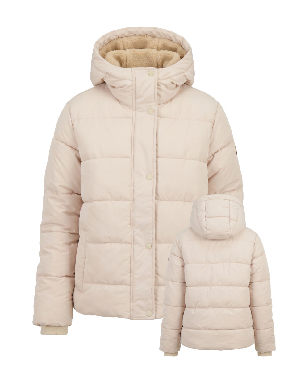 Campera O'Neill Puffer Plush - Beige 