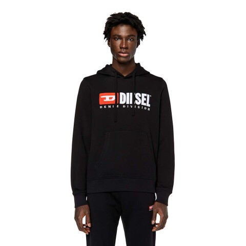 S-Ginn-Hood-Div - Hombre Black