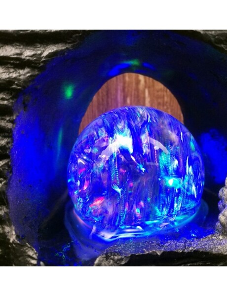 Fuente de agua Buda simil piedra con luz LED Fuente de agua Buda simil piedra con luz LED