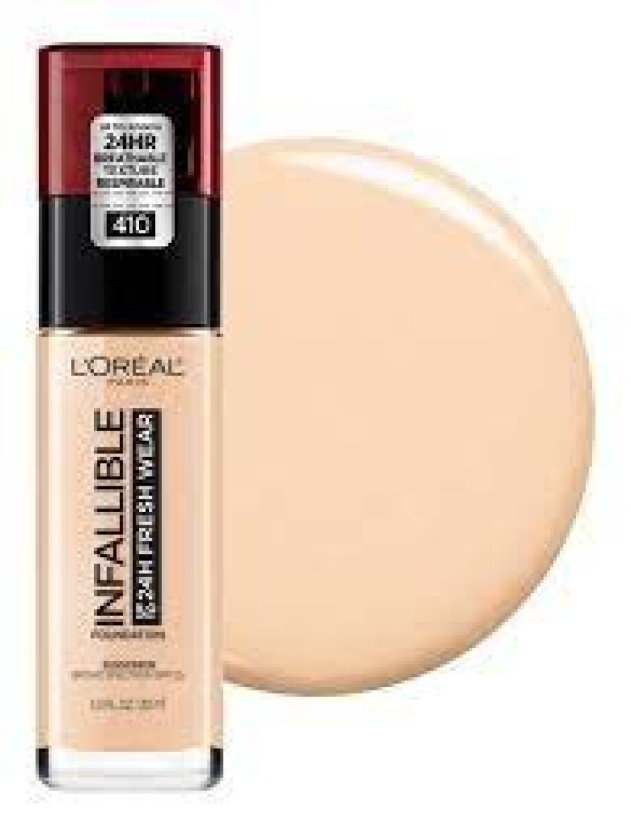 Infalible 24 Hs Fresh Wear 410 – Base Maquillaje Larga Duración 