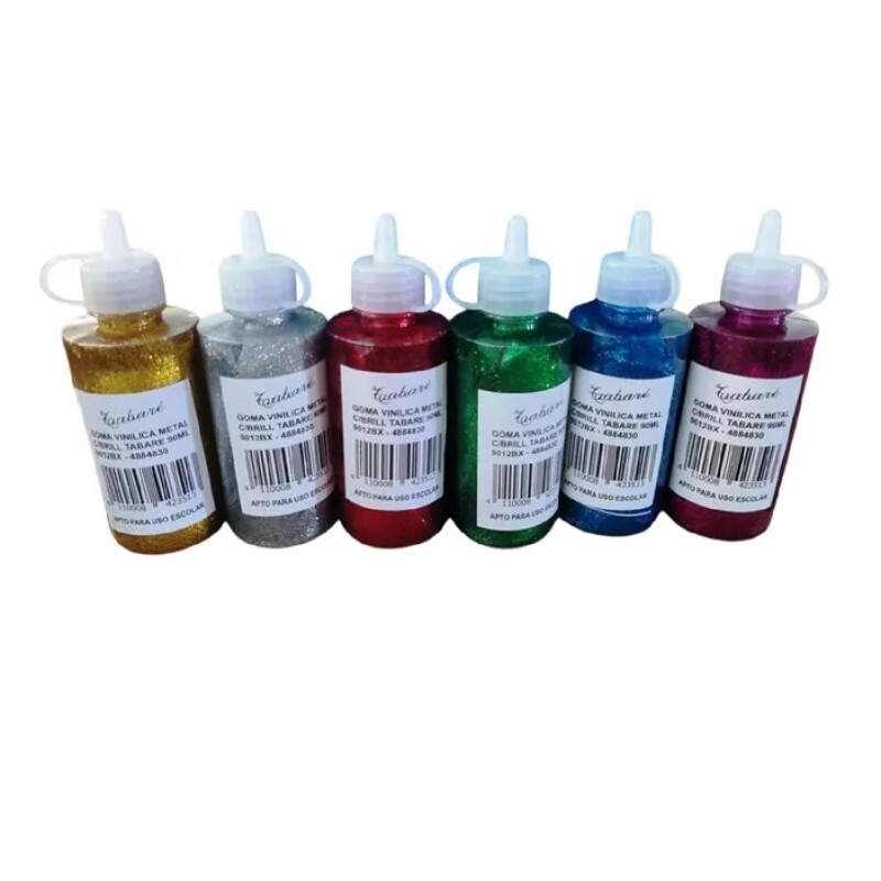 Goma Vinílica Metal C/Brill 90Ml Tabaré #Goma Vinílica Metal C/Brill Tabare 90Ml 9012Bx