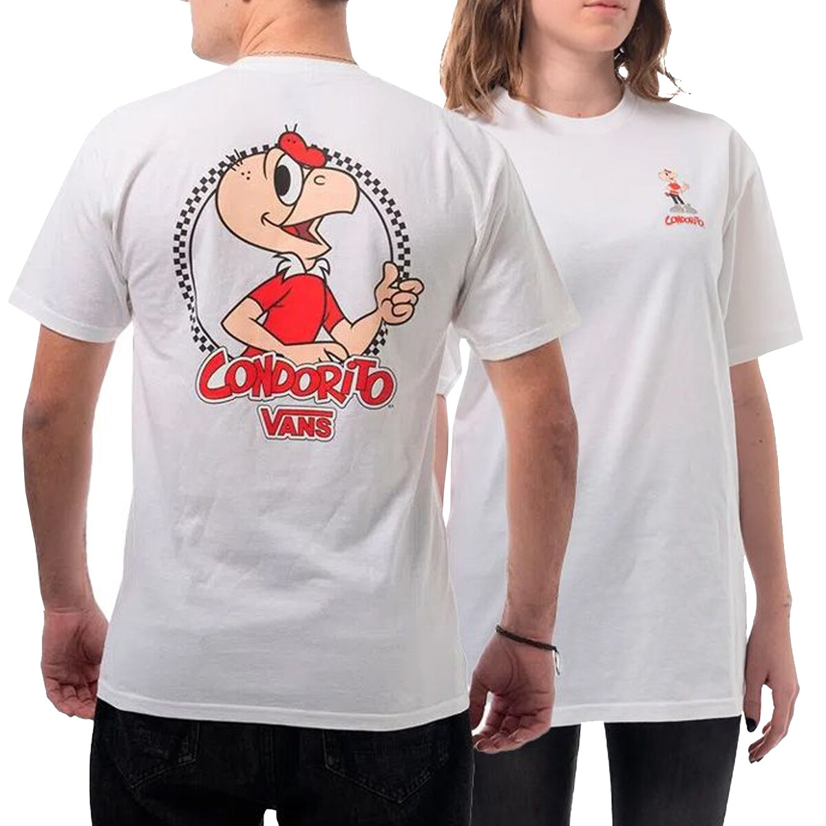 Remera Vans Unisex - SURPRISE SS TEE COND - VN000FUFWHT - WHITE 