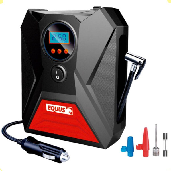 COMPRESOR INFLADOR DE NEUMATICOS DIGITAL 12V EQUUS COMPRESOR INFLADOR DE NEUMATICOS DIGITAL 12V EQUUS