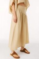 Falda Zeia Beige
