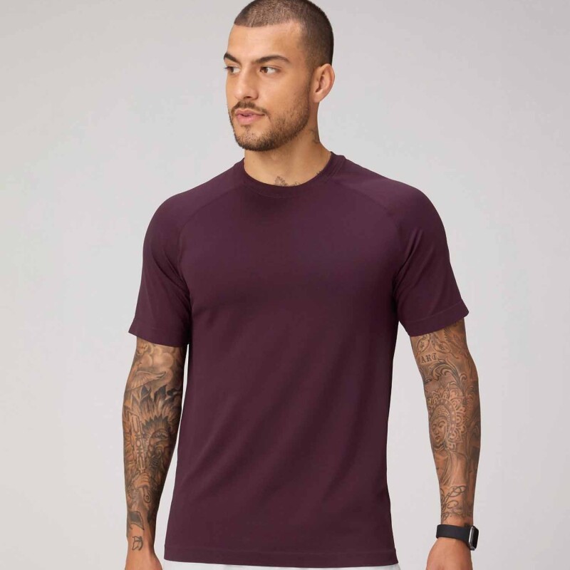Polo The Training Day Tee Hombre Oxblood