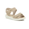 Modare Sandalia Unatira C/ Velcro Y Pulsera Beige