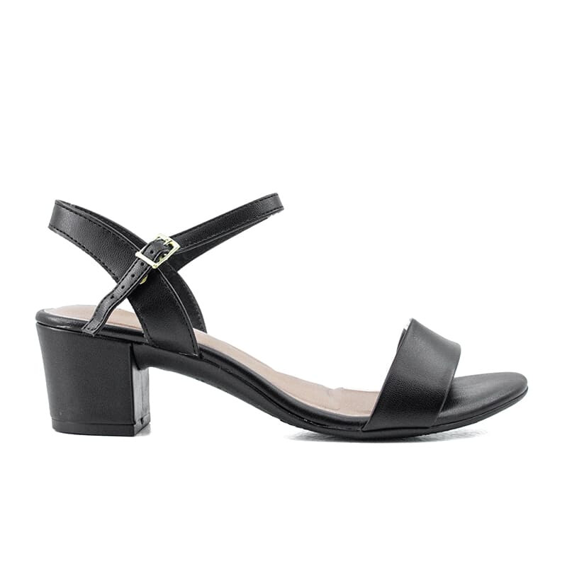 Sandalias Beira Rio Taco Medio Ancho de Mujer - 8246.1176-95 Negro