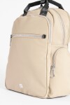 Mochila porta laptop beige