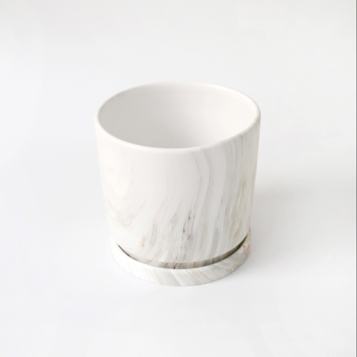 Maceta Ceramica Marmolada 14x14x12,5cm 