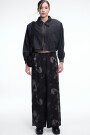 PANT RELAXED PRINT Negro