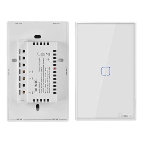 Llave de luz inteligente Sonoff 1 interrruptor Wifi TX Smart Llave de luz inteligente Sonoff 1 interrruptor Wifi TX Smart