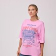 T-SHIRT RUSTY SOMERA ROSADO
