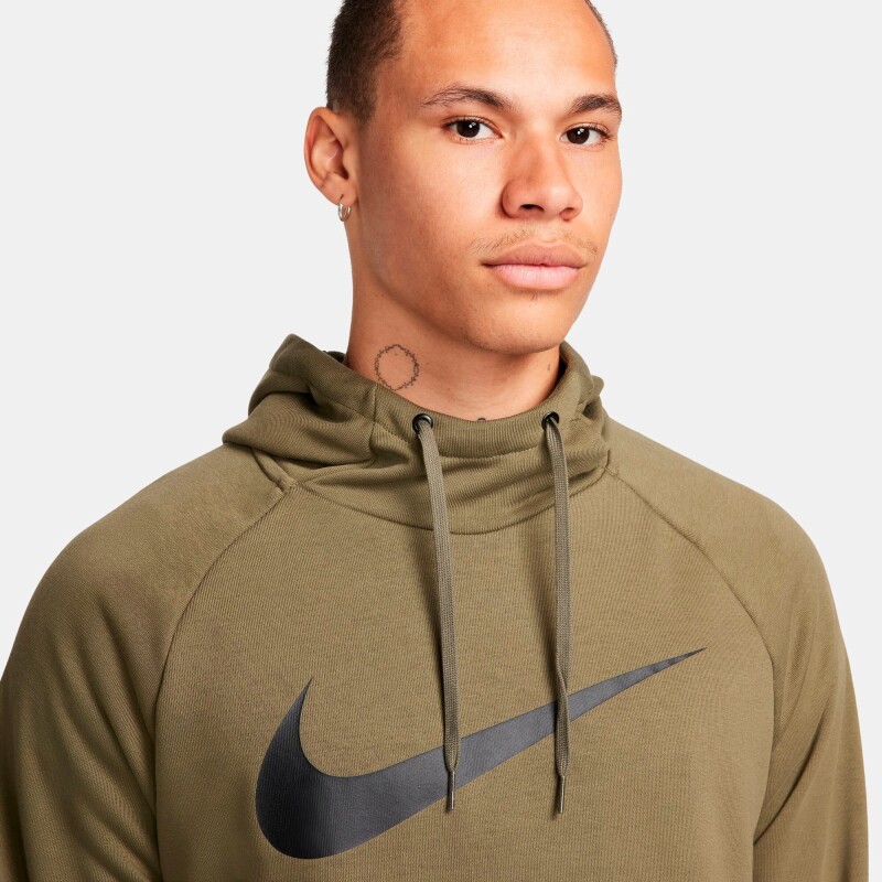 Abrigo Nike Dri-Fit Hdie Swoosh de Hombre Verde